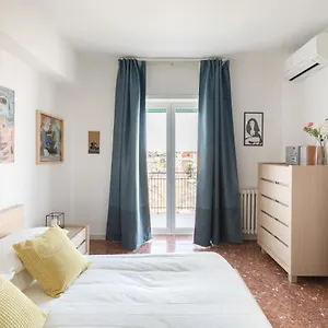 Amoretti Apartment, 6 Persone, 3 Camere, 2 Bagni, Balcone, Wi-fi, Metro B Monti Tiburtini Apartament Rzym